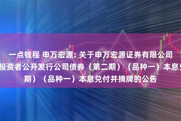 一点钱程 申万宏源: 关于申万宏源证券有限公司2023年面向专业投资者公开发行公司债券（第二期）（品种一）本息兑付并摘牌的公告