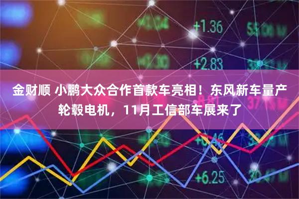 金财顺 小鹏大众合作首款车亮相！东风新车量产轮毂电机，11月工信部车展来了
