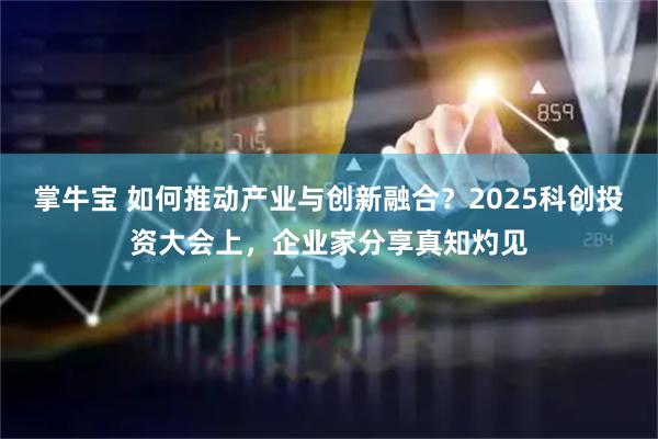 掌牛宝 如何推动产业与创新融合？2025科创投资大会上，企业家分享真知灼见